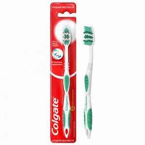 Зубная щетка COLGATE "Классика здоровья", средней жесткости, 8590232000050