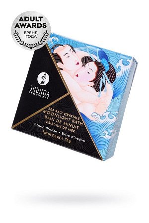 Соль Мёртвого моря Shunga Moonlight Bath "Океанский бриз" с лечебными свойствами, 75 гр.