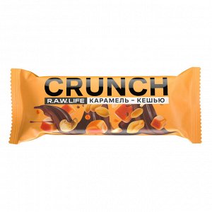 Батончик ореховый "Crunch Choco Карамель-Кешью"