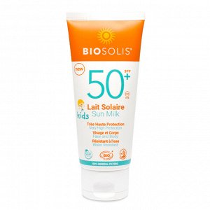 Детское солнцезащитное молочко для лица и тела SPF 50+