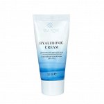 Крем для лица увлажняющий &quot;Hyaluronic cream&quot; с гиалуроновой кислотой и экстрактом черной икры (spf 15+)