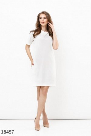 Женское платье 18457 белый