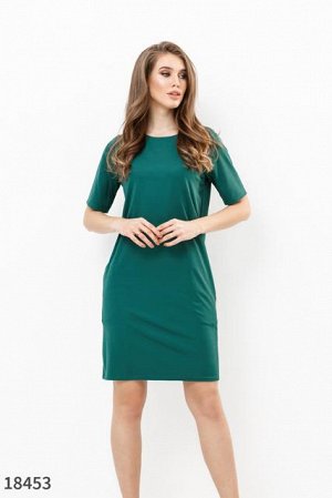 Женское платье 18453 зеленый