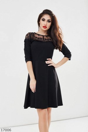 Женское платье 17006 черный