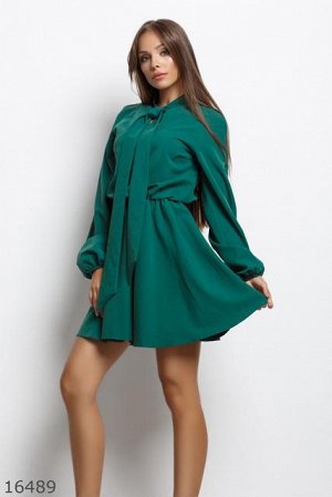 Женское платье 16489 зеленый