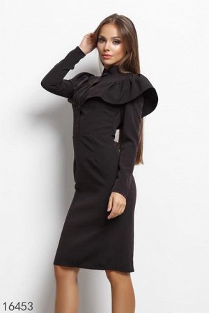 Женское платье 16453 черный