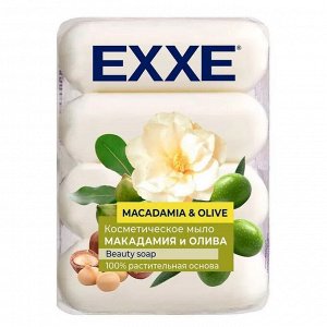 ARVITEX EXXE Косметич. мыло Макадамия и олива 4 шт.* 70 гр. белое, экопак