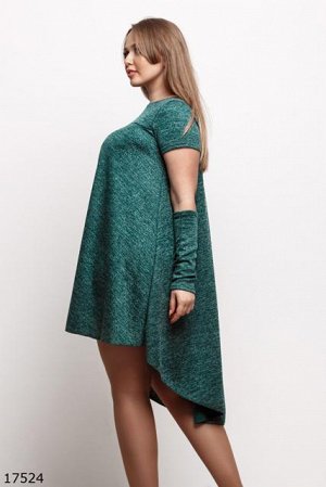Женское платье 17524 зеленый