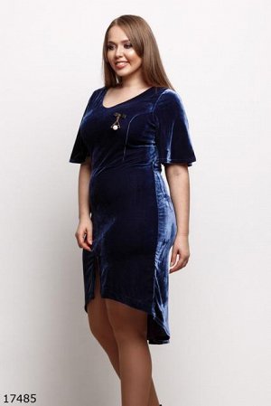 Женское платье 17485 синий