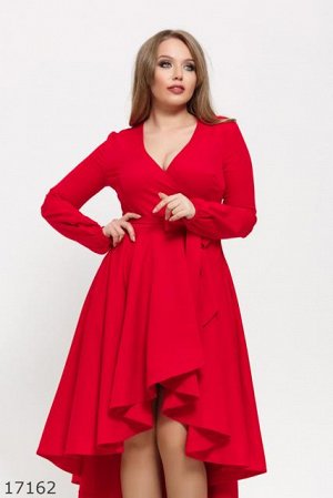 Женское платье 17162 красный