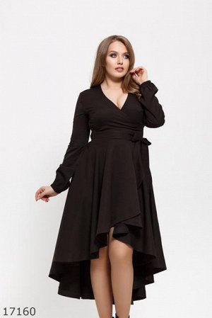 Женское платье 17160 черный