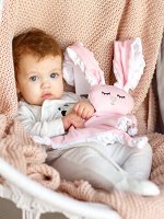 Подушка (комфортер - грелка) AmaroBaby Flax Love, розовый