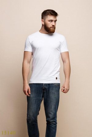 Мужская футболка 15140 белый