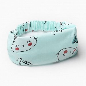 Косынка для девочки, цвет мятный