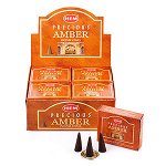 Благовония HEM Конусы Драгоценный Янтарь Pr. Amber 10 шт