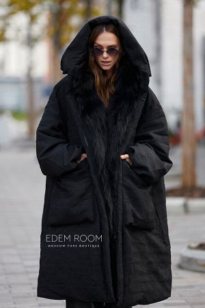 пуховое пальто с мехом
