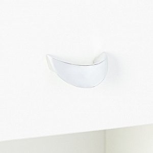 Клик Мебель Пенал для ванной комнаты узкий &quot;Вега 16&quot; белый, 200 см х 20 см х 20 см