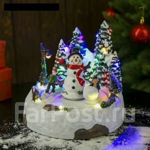 Новогодняя игрушка "Снеговик", на подарок к Новому году