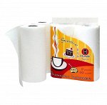 Полотенца кухонные бумажные &quot;Maneki&quot; Sumi-e 2 слоя, 60 л., белые, 2 рулона/упаковка