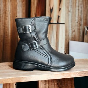 Ботинки зимние кожа натуральная Маломерят