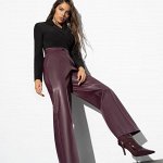Брюки Модный захват (hot bordo)