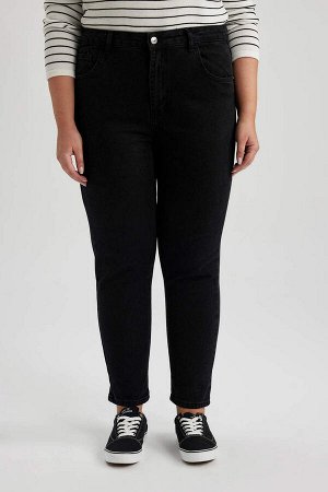 Lina Comfort Mom Fit Высокая удобная посадка Легкие джинсовые брюки с тонкой талией длиной до щиколотки