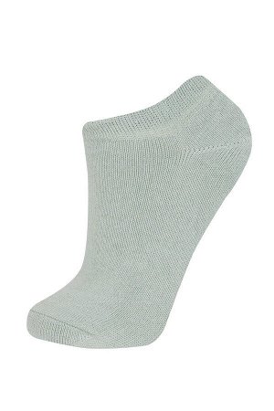 Женские носки-пинетки из 2 предметов из хлопка