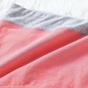 Женские трусики-слипы со средней посадкой, эластичные, подтягивающие, серый/белый