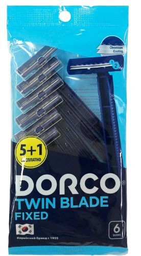 Дорко, Cтанок для бритья одноразовый Dorco, 6 шт, Dorco