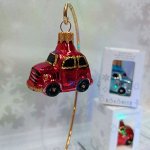 Ёлочное украшение &quot;Автомобиль ЗАЗ&quot; красный, в подарочной упаковке h-6см