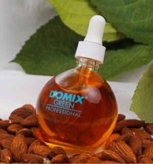 Масло для ногтей и кутикулы Миндальное с пипеткой 75мл DOMIX Green Professional