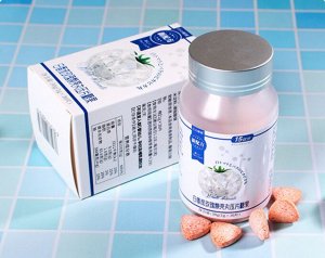 Пептид коллагена и эластина для омоложения с экстрактами красной розы и белого помидора, 30 таблеток