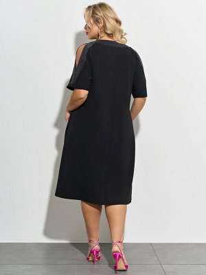 Платье 0282-1 чёрный