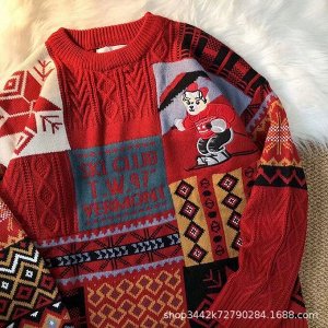 Новогодний свитер унисекс