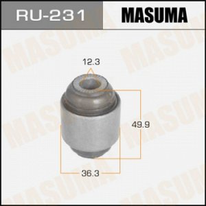 Сайлентблок MASUMA  Carina, Corona /##T16#, ##T17#/, Camry,Vista /##V2#/ rear RU-231