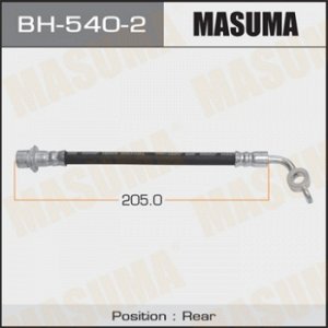 Шланг тормозной MASUMA T-  /rear/  Granvia, Grand Hiace KCH10 .. Q LH BH-540-2