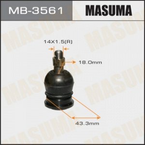 Шаровая опора MASUMA   front up ##J9#, ##N18# MB-3561