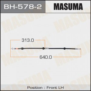 Шланг тормозной MASUMA M-  /front/ OUTLANDER / CW5W, CW6W  LH BH-578-2