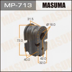 Втулка стабилизатора MASUMA  /front/MARCH/K12   [уп.2] MP-713