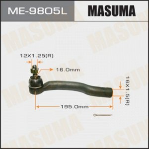 Наконечник рулевой тяги MASUMA  RAV4/ ACA3#  LH ME-9805L