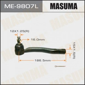 Наконечник рулевой тяги MASUMA  AURIS/ NZE15#, ZRE15#  LH ME-9807L