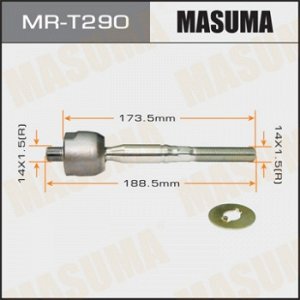 Рулевая тяга MASUMA  GS35/ GRS196 MR-T290