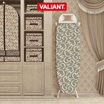 VAL CL-DR13047-L Чехол для гладильной доски, средний, 130*47 см, CLASSIC DARK