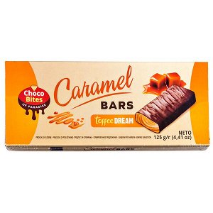 Конфеты CHOCO BITES Caramel Bars 125 г 1 уп.х 24 шт.