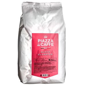кофе PIAZZA del CAFFE GUSTO CLASSICO 1 кг зерно