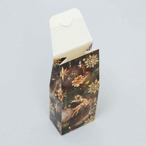 Коробка складная «Ёлочные игрушки», 6 х 14.5 х 3.5 см