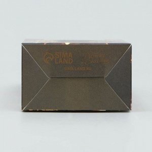 Коробка складная «Ёлочные игрушки», 6 х 14.5 х 3.5 см