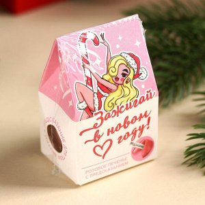 Печенье с предсказанием в коробке-домике «Зажигай в Новом году», 1 шт