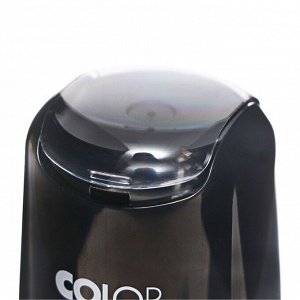 Оснастка для круглой печати автоматическая COLOP Printer R=30, диаметр 30 мм, с крышкой, корпус чёрный