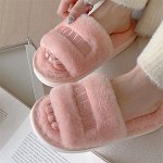 Домашние тапочки с открытым носом